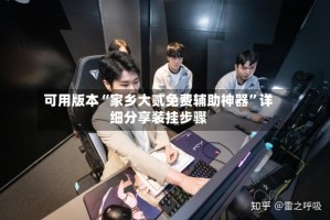 可用版本“家乡大贰免费辅助神器”详细分享装挂步骤