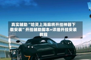 真实辅助“哈灵上海麻将开挂神器下载安装”开挂辅助脚本+详细开挂安装教程