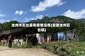 池州市石台县有疫情没有(安徽池州石台镇)