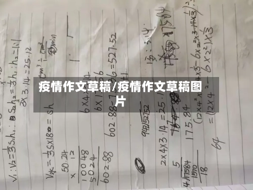 疫情作文草稿/疫情作文草稿图片-第3张图片