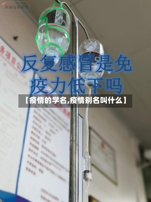 【疫情的学名,疫情别名叫什么】-第1张图片