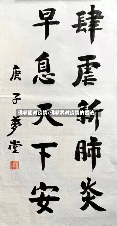 佛教面对疫情/佛教界对疫情的看法-第1张图片