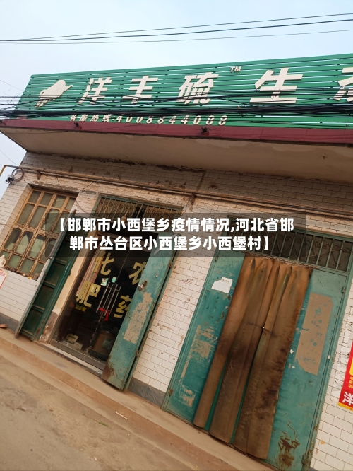 【邯郸市小西堡乡疫情情况,河北省邯郸市丛台区小西堡乡小西堡村】-第1张图片