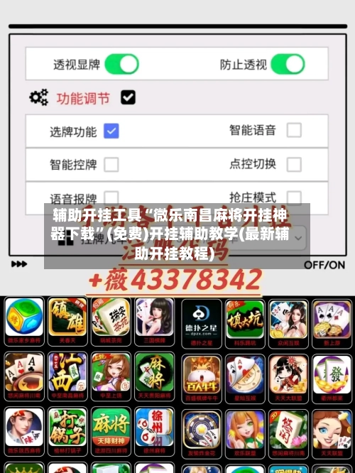 辅助开挂工具“微乐南昌麻将开挂神器下载”(免费)开挂辅助教学(最新辅助开挂教程)-第3张图片