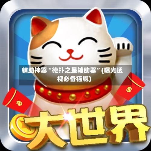 辅助神器“德扑之星辅助器	”(曝光透视必备猫腻)-第1张图片
