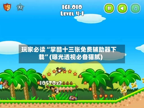 玩家必读“掌酷十三张免费辅助器下载”(曝光透视必备猫腻)-第1张图片