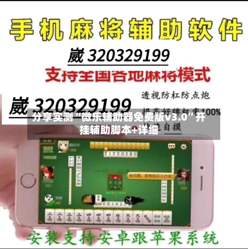分享实测“微乐辅助器免费版v3.0”开挂辅助脚本+详细-第2张图片