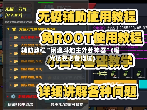 辅助教程“闲逸斗地主外卦神器	”(曝光透视必备猫腻)-第2张图片