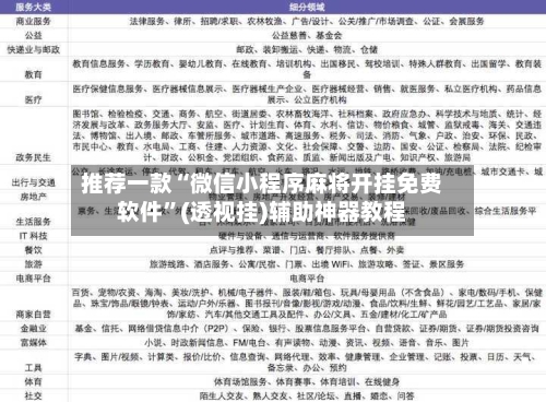 推荐一款“微信小程序麻将开挂免费软件”(透视挂)辅助神器教程-第1张图片