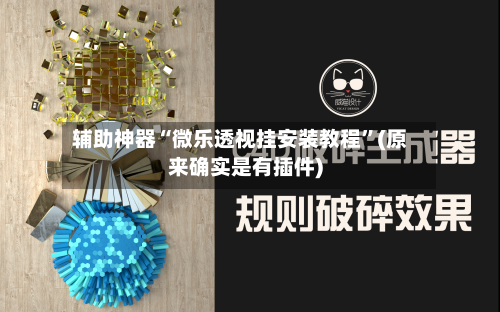 辅助神器“微乐透视挂安装教程”(原来确实是有插件)-第2张图片