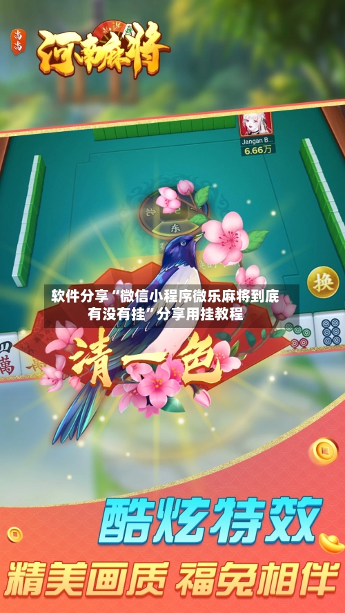 软件分享“微信小程序微乐麻将到底有没有挂”分享用挂教程-第3张图片