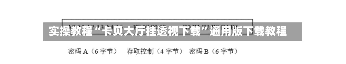 实操教程“卡贝大厅挂透视下载	”通用版下载教程-第2张图片