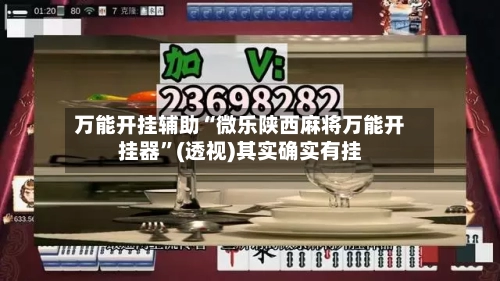 万能开挂辅助“微乐陕西麻将万能开挂器”(透视)其实确实有挂-第1张图片