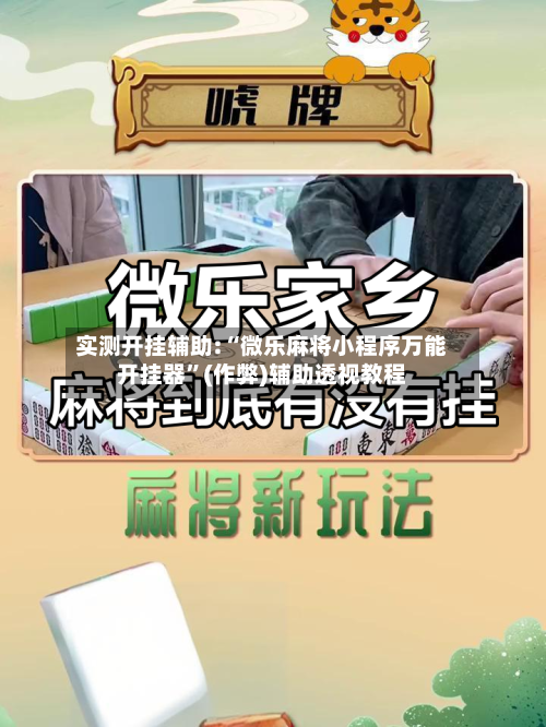 实测开挂辅助:“微乐麻将小程序万能开挂器”(作弊)辅助透视教程-第1张图片