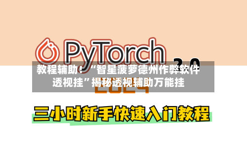 教程辅助！“智星菠萝德州作弊软件透视挂”揭秘透视辅助万能挂-第3张图片