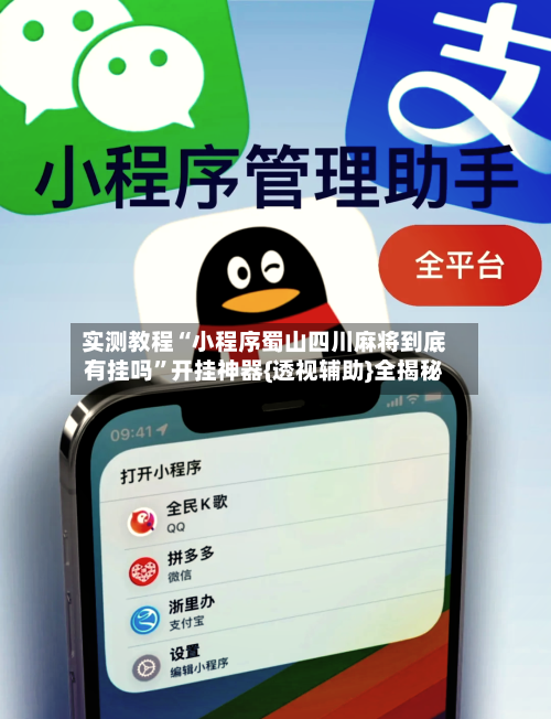 实测教程“小程序蜀山四川麻将到底有挂吗”开挂神器{透视辅助}全揭秘-第1张图片