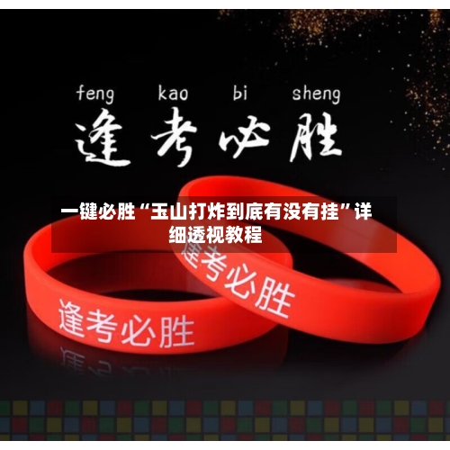 一键必胜“玉山打炸到底有没有挂	”详细透视教程-第1张图片